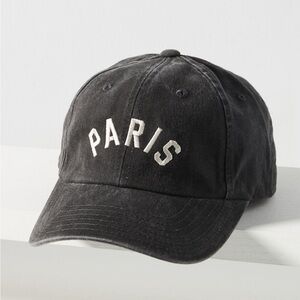 Anthropologie Wanderlust Paris Baseball Cap